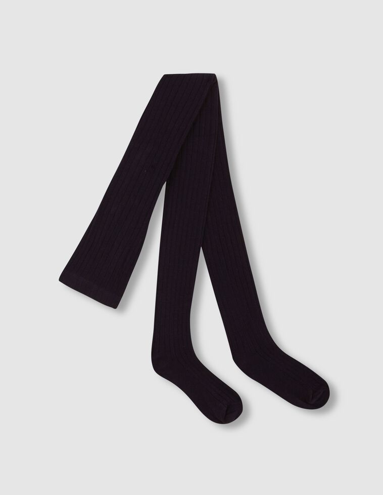 Collants básicos canelados