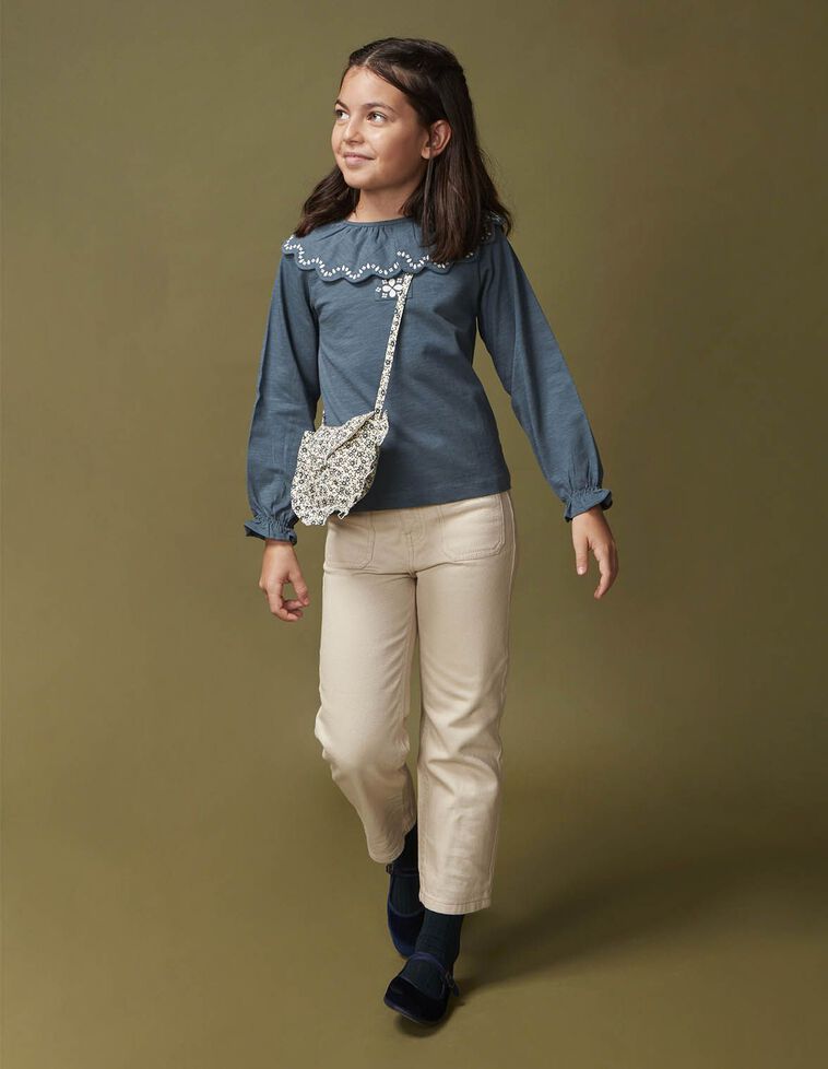 Calças compridas pedra