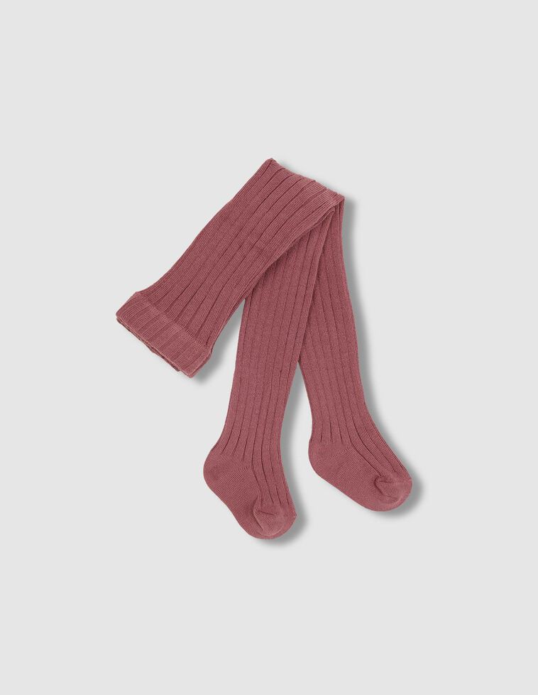 Collants canelados roxos